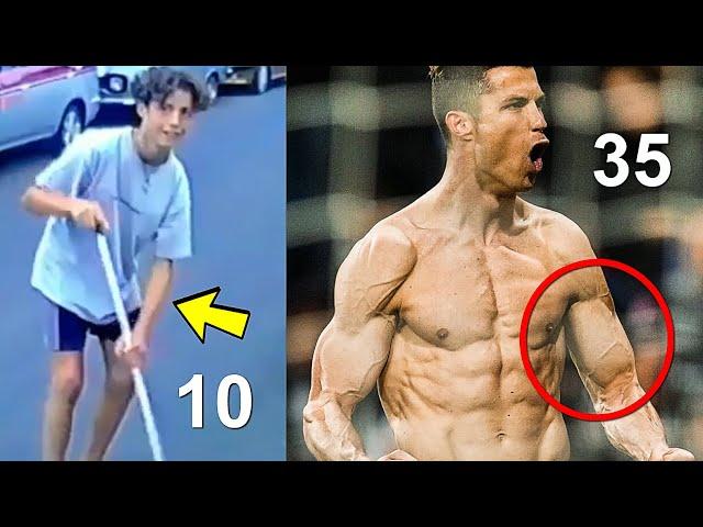 How has Cristiano Ronaldo changed in 35 years?