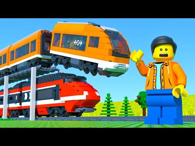 LEGO Train Gym Fail