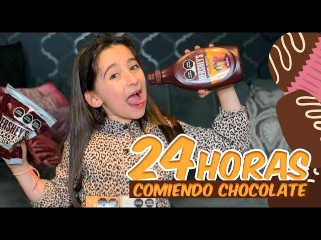 24 HORAS COMIENDO CHOCOLATE 