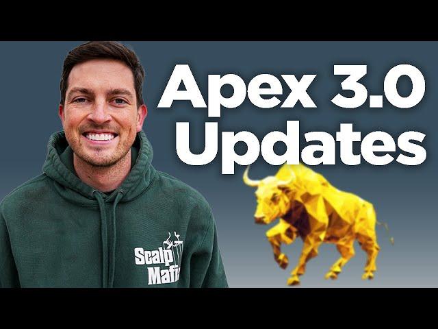 New Apex Trader Funding 3.0 Rules (New Payout Structure!) & Day Trading Session Recap | October 18