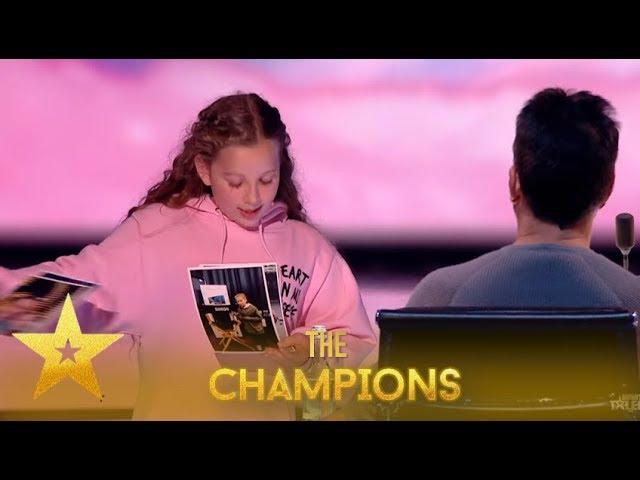 Issy Simspon: The Little Girl Magician Is BACK! Simon WOWED! | Britain's Got Talent: Champions