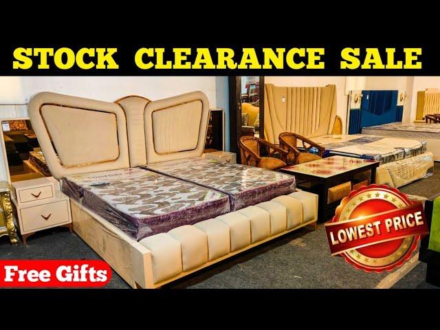 Furniture on Stock Clearance Sale in Cheapest Furniture Market in Delhi | Luxury Beds Sofa Chairs