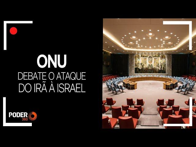 Ao vivo: Conselho de Segurança da ONU debate ataque do Irã à Israel (em inglês)