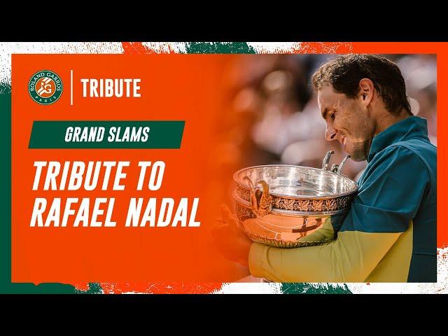 Grand Slams tribute to Rafael Nadal