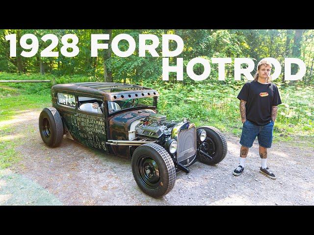 Ricky's 1928 hot rod - Car check