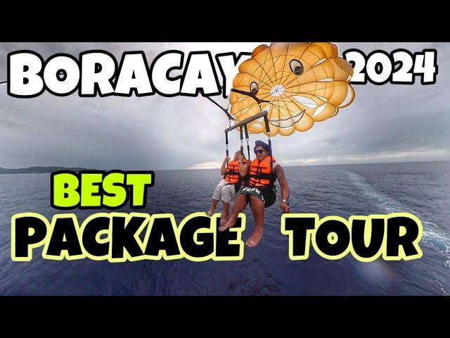 BORACAY TRAVEL AGENCY PACKAGE TOUR | BORACAY 2024 | PARASAILING | MOTOJAKE