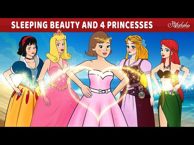 Sleeping Beauty and 4 Princesses  | Bedtime Stories for Kids in English | Fairy Tales