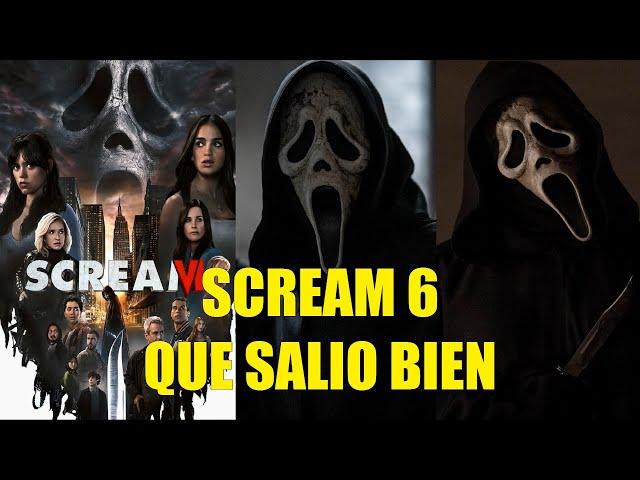 SCREAM 6 QUE SALIO BIEN RESEÑA RESUMEN EXPLICACIÓN DE LA HISTORIA CAMBIO DE FINAL