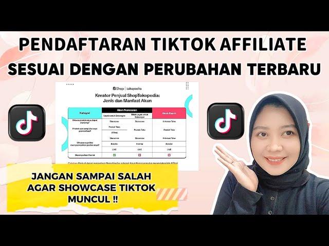 UPDATE PERUBAHAN TERBARU TIKTOK AFFILIATE | PENDAFTARAN TIKTOK AFFILIATE TERBARU NOVEMBER 2024