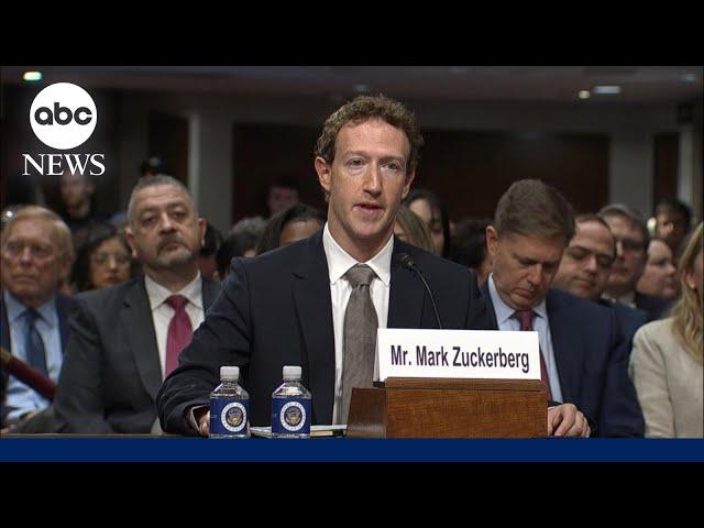 Zuckerberg testifies about Meta’s child safety policies in Senate hearing