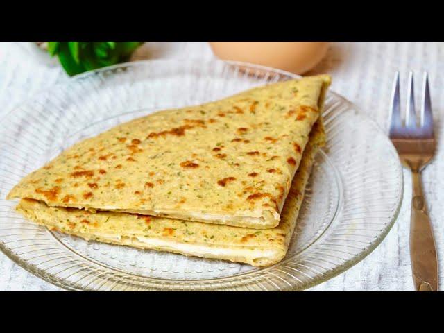 Oatmeal and 1 Egg! TOP oatmeal pancake recipe HEALTHY BREAKFAST in 5 MINUTES