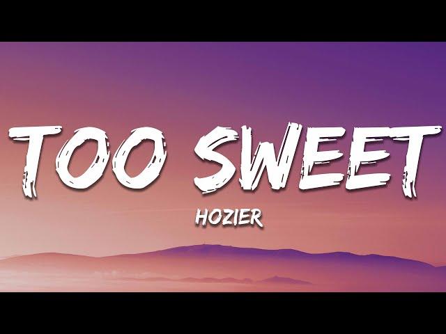 Hozier - Too Sweet (Lyrics)