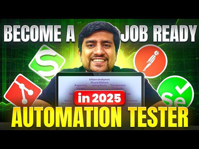 This Roadmap Will Help You Become an Automation Tester in 2025