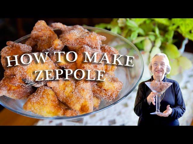 Zeppole | Kitchen on the Cliff with Giovanna Bellia LaMarca