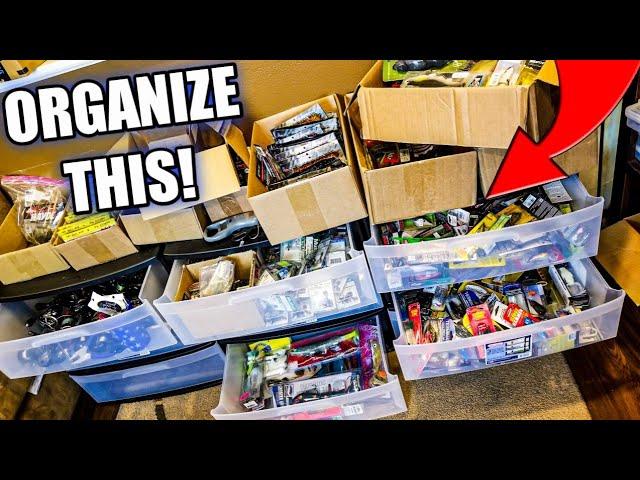 Tackle Storage Help for Beginners! (Soft Plastics and Lure Organization!)