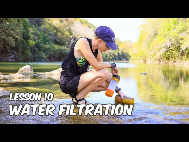 How to Filter and Purify your water when Backpacking | Backpacking for Beginners Lesson 10