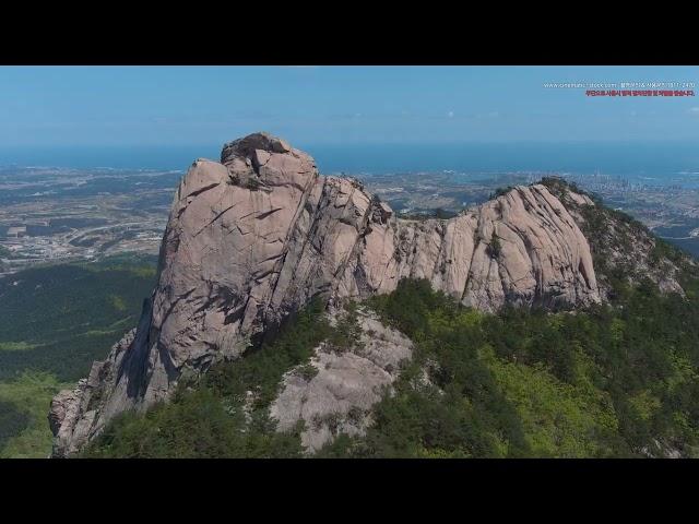 8K 초고화질 설악산 울산바위 드문 드론 영상/ Korea National Park Drone - 드론 |시네마틱아카이브-대한민국영상소스