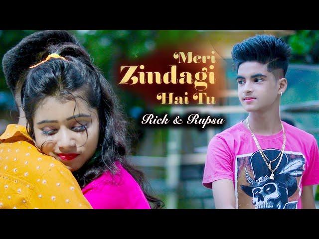 Meri Zindagi Hai Tu️Hindi New SongJubin NautiyalRick Rupsa️Cute Love StoryUjjal Dance Group