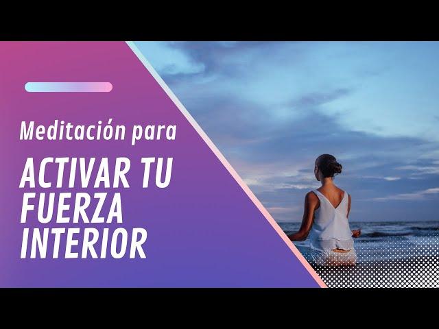 Meditación para activar tu fuerza interior | Marcela Reyes Sanando