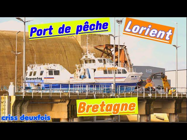 Chalutiers ; Bateaux ; Port de Pêche ; Lorient ; Kéroman ; Morbihan ; Bretagne Sud ; France