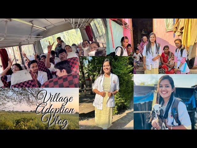 Village Adoption Vlog - Weekend in the life of Med Student - Why doctor is a noble profession