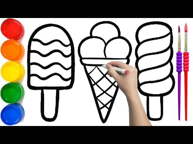 How to Draw Ice Cream Easy for Beginners - Ks Art