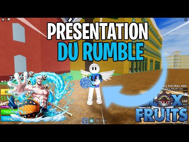 PRÉSENTATION DU DERNIER FRUIT DU DÉMON LE RUMBLE SUR BLOX FRUIT !