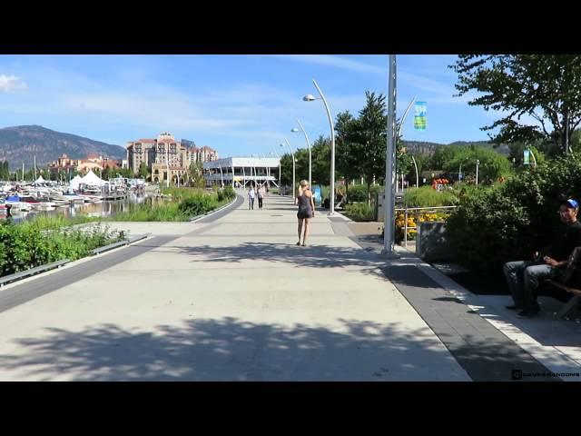 Exploring Downtown Kelowna in the Summertime