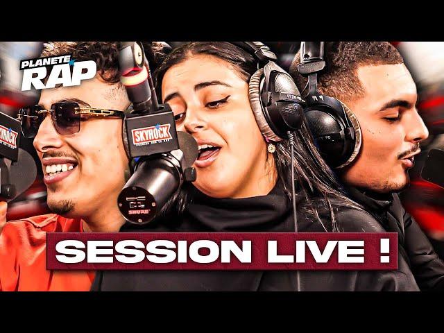 SESSION LIVE avec Marwa Loud, RK, Moha K, BimBim & Le Cha ! #PlanèteRap