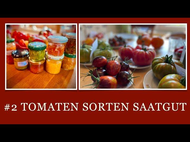 Tomatoes favorite varieties seed making