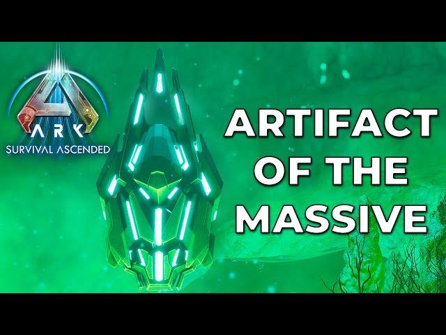 How to Find the Artifact of the Massive - The Island: Ark Survival Ascended 2024