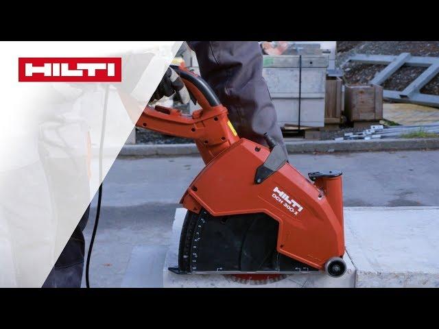 DEMO: Nass- und Trockenschnitt mit dem Hilti DCH 300 X