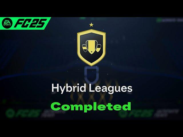 Hybrid Leagues SBC Solution Completed - Cheapest Solution FC 25