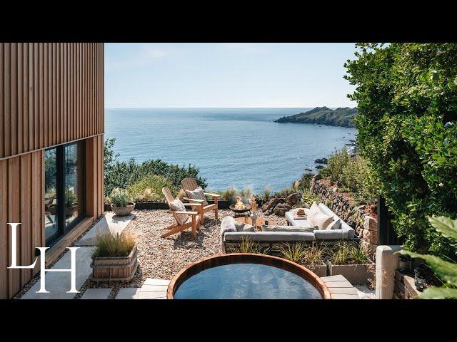 Inside a Breathtaking Sustainable Home Floating Above the Sea | Scandinavian Interior Design