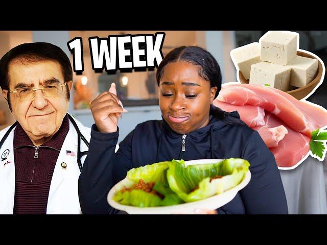 TRYING THE 600 LB LIFE DIET FOR A WEEK!