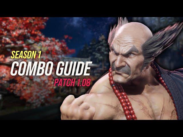 HEIHACHI MISHIMA Combo Guide | Season 1 | TEKKEN 8