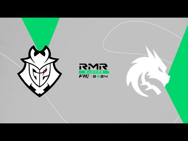 G2 vs Spirit - PWE CS2 EU RMR B 2024