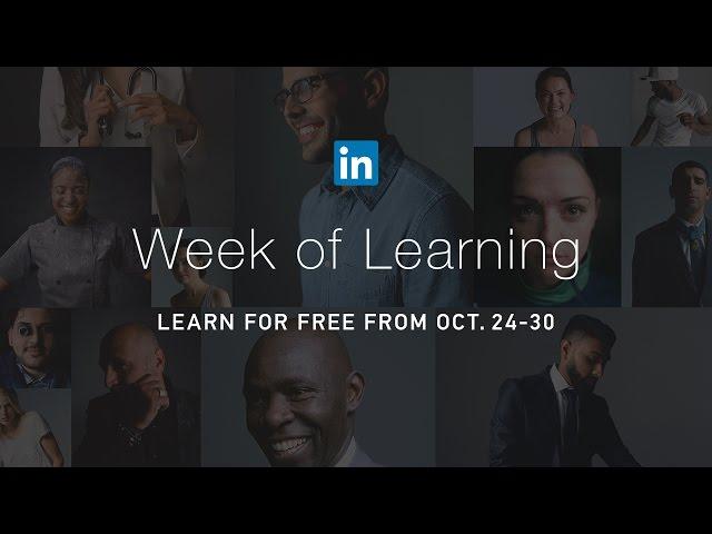 Free Online Courses | Career Development | Week of Learning