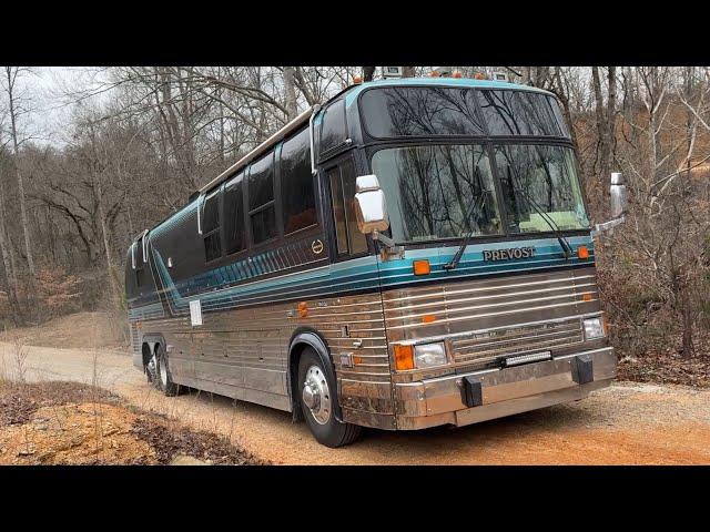 How did the wheels not fall off this bus?