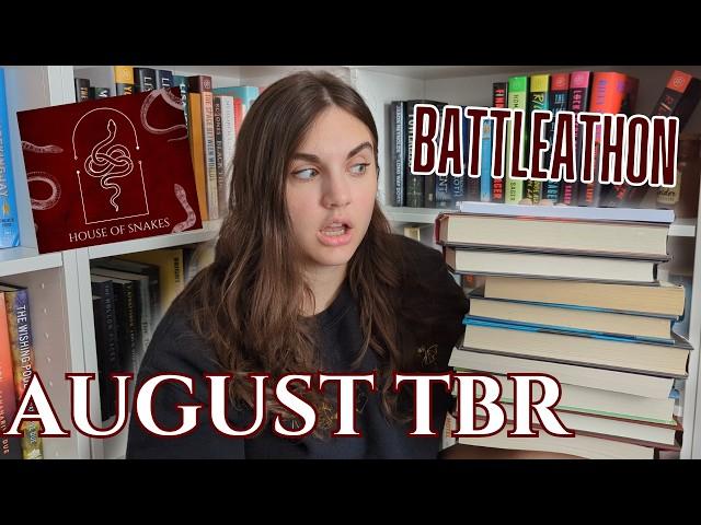 August TBR  ⭐Battleathon ⭐ Escape the TBR: August TBR Game