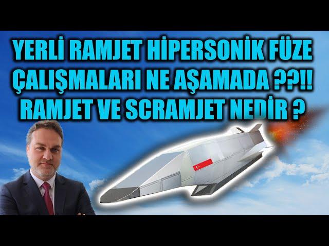 YERLİ RAMJET HİPERSONİK FÜZE ÇALIŞMALARI !! RAMJET VE SCRAMJET NEDİR ?