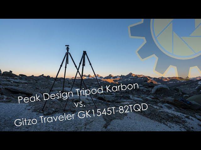 Peak Design Tripod Karbon gegen das Gitzo GK1545T-82TQD / welches Stativ ist besser...