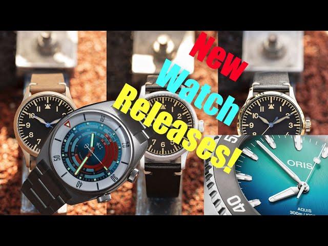 Stowa Flieger Olymp, Oris Great Barrier Reef IV, & Christopher Ward's C65 Super Compressor Elite