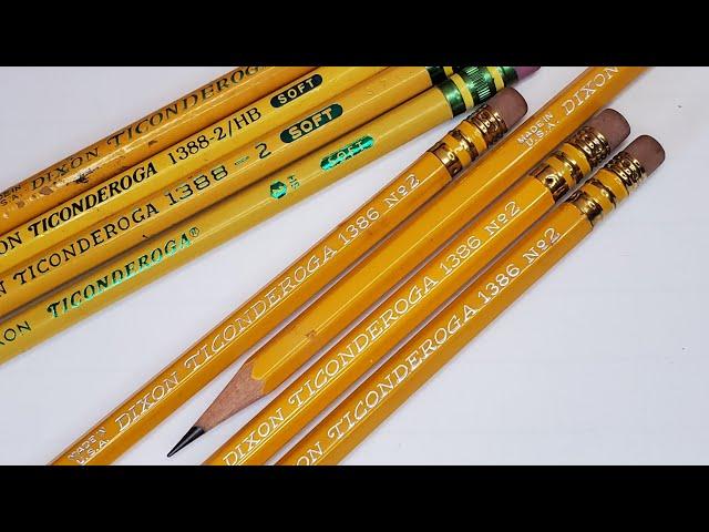 Antique Pencil Review: Pre-War Dixon Ticonderoga