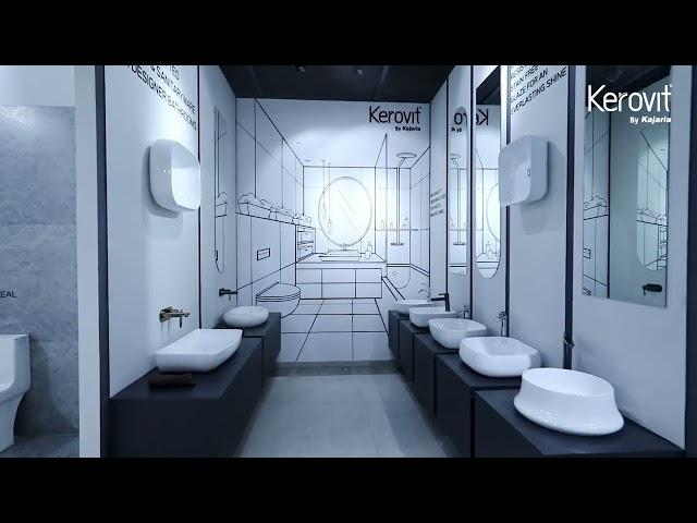 Delhi's BIGGEST Showroom of Premium Faucets & Sanitaryware | Luxury Bathware | Kerovit By Kajaria