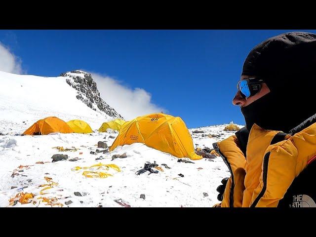 Mount Everest solo no O² attempt! Camp 4 South Col!