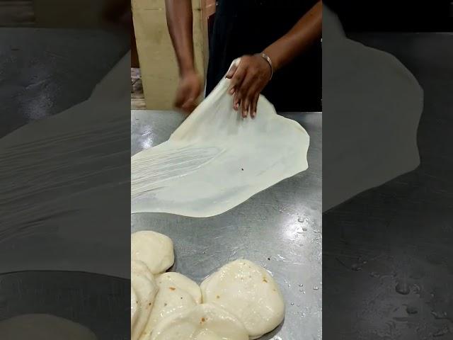 How to make spongy parotta & How to spread & fold                             #parotta #trending