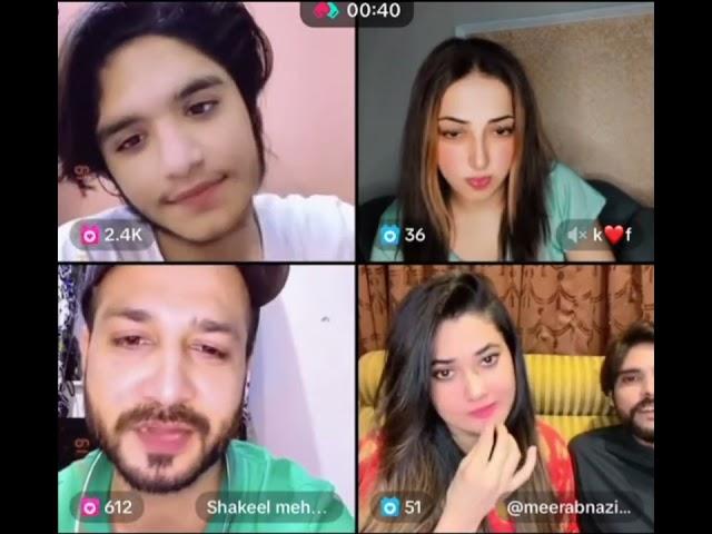 Dr Eman VS Shakeel VS FT Vs Meerab Naizi today tiktok live match | Awais Ki Memes