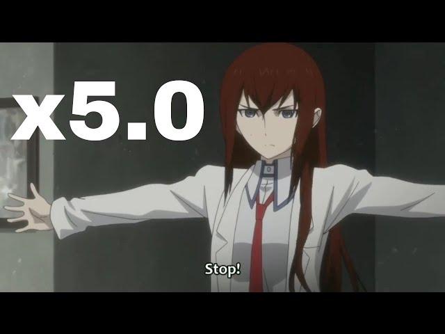 Makise Kurisu -"Stophh" speed