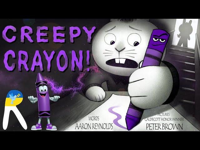 Creepy Crayon! (Creepy Tales!) - Animated Read Aloud Book for Kids